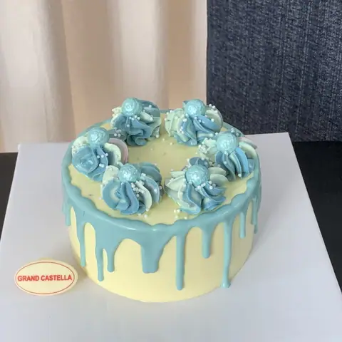 Hình bánh kem bơ Pháp Grand Castella 268