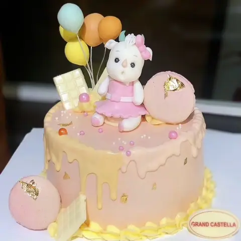 Hình bánh kem bơ Pháp Grand Castella 379