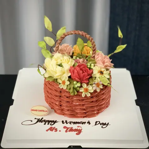 Hình bánh kem bơ Pháp Grand Castella 655