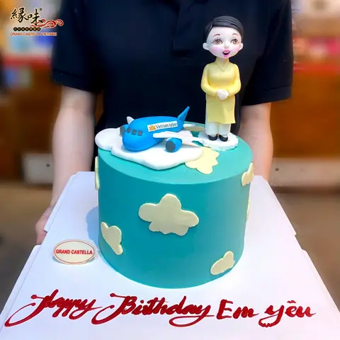 Hình bánh kem bơ Pháp Grand Castella 644