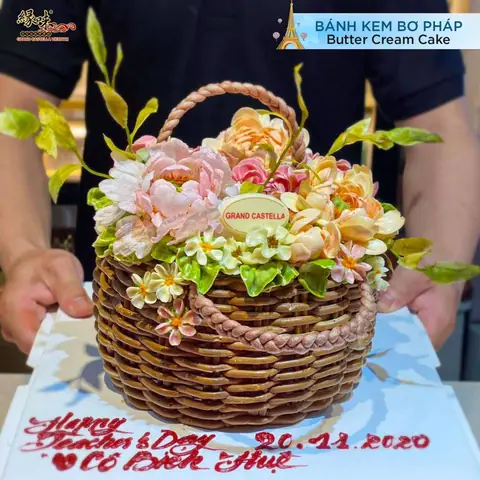 Bộ Sưu Tập Quà Tặng Mới – Bánh Kem Bơ Pháp Hoa Tươi Grand Castella – ảnh 23