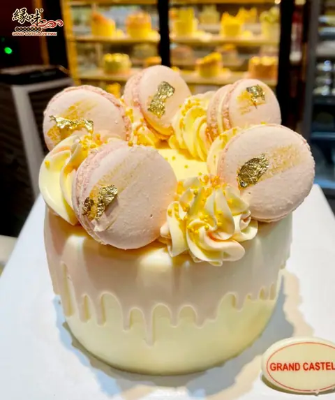 Bánh Kem Bơ Pháp Sinh Nhật Macaron – MCR77