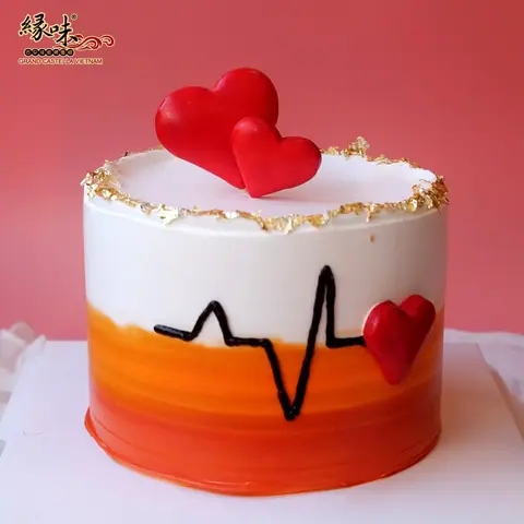 Bánh Kem Bơ Pháp Sinh Nhật Tình Yêu size 15 cao – LOVE78