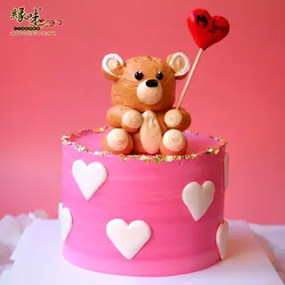 Bánh Kem Bơ Pháp Sinh Nhật Tình Yêu Valentine 8/3 20/10 Size 16cm – ảnh 2