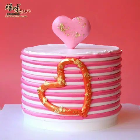 Bánh Kem Bơ Pháp Sinh Nhật Tình Yêu size 15 cao – LOVE76
