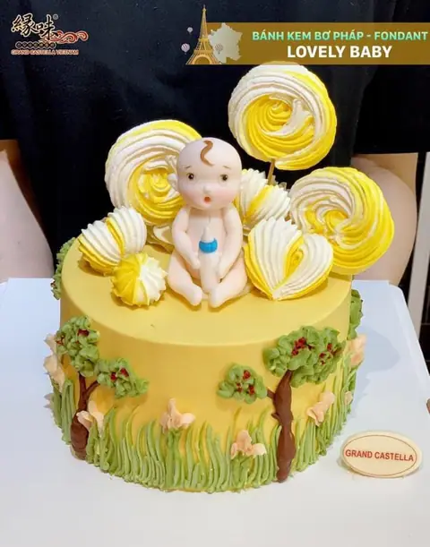 Hình bánh kem bơ Pháp Grand Castella 221