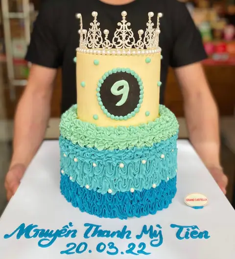 Hình bánh kem bơ Pháp Grand Castella 207