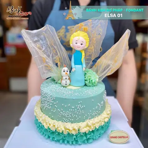 Hình bánh kem bơ Pháp Grand Castella 187
