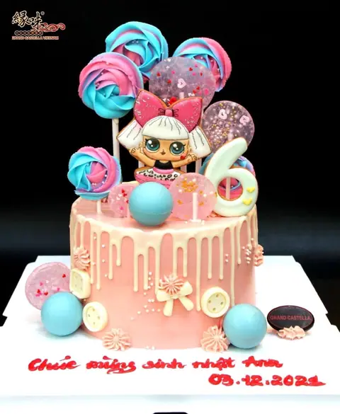 Hình bánh kem bơ Pháp Grand Castella 179