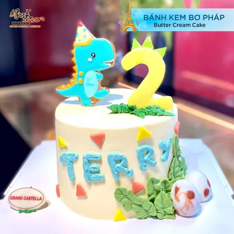 Hình bánh kem bơ Pháp Grand Castella 218