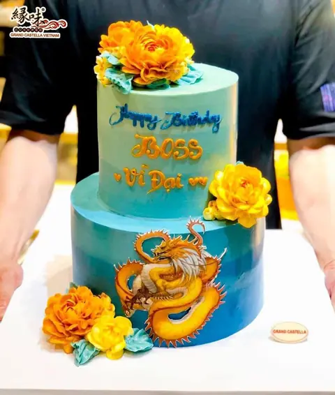 Hình bánh kem bơ Pháp Grand Castella 198