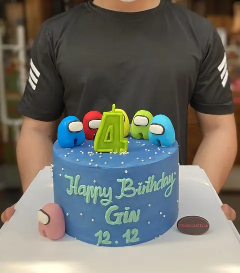 Hình bánh kem bơ Pháp Grand Castella 219
