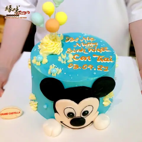 Hình bánh kem bơ Pháp Grand Castella 177