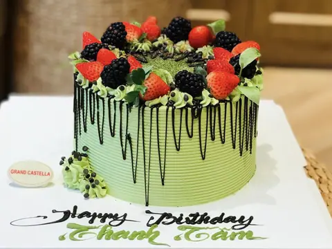 Hình bánh kem bơ Pháp Grand Castella 169