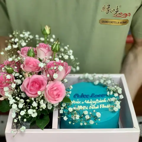 Hình bánh kem bơ Pháp Grand Castella 715