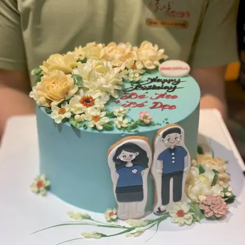 Hình bánh kem bơ Pháp Grand Castella 721