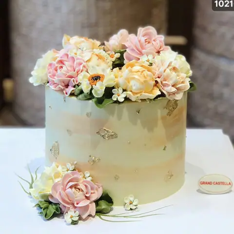 Hình bánh kem bơ Pháp Grand Castella 162