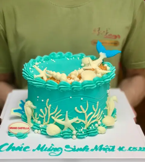 Hình bánh kem bơ Pháp Grand Castella 714
