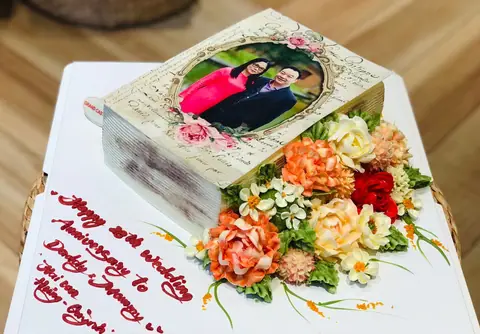 Hình bánh kem bơ Pháp Grand Castella 171