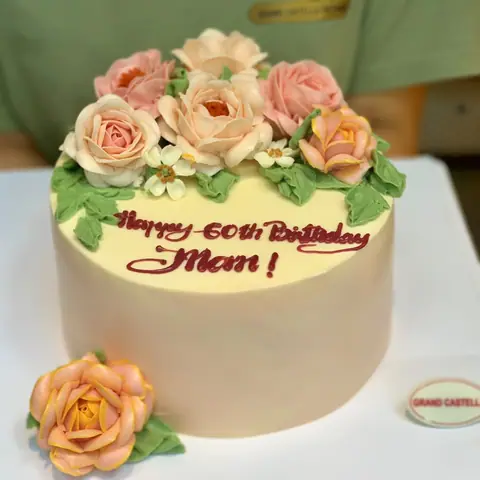 Hình bánh kem bơ Pháp Grand Castella 709