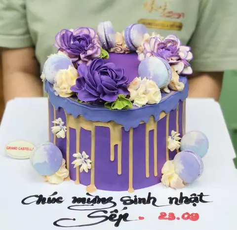 Hình bánh kem bơ Pháp Grand Castella 165