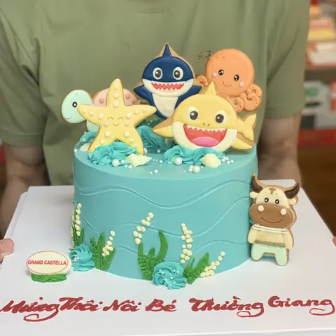 Hình bánh kem bơ Pháp Grand Castella 713