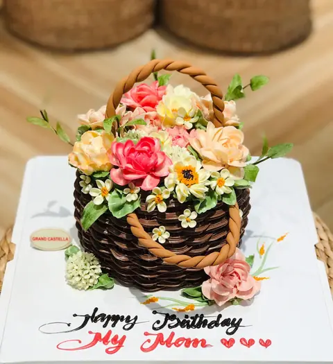 Hình bánh kem bơ Pháp Grand Castella 174