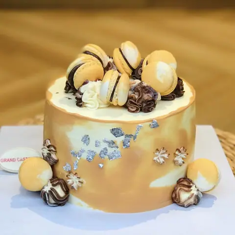 Hình bánh kem bơ Pháp Grand Castella 168
