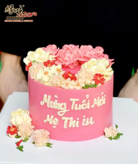 Hình bánh kem bơ Pháp Grand Castella 682