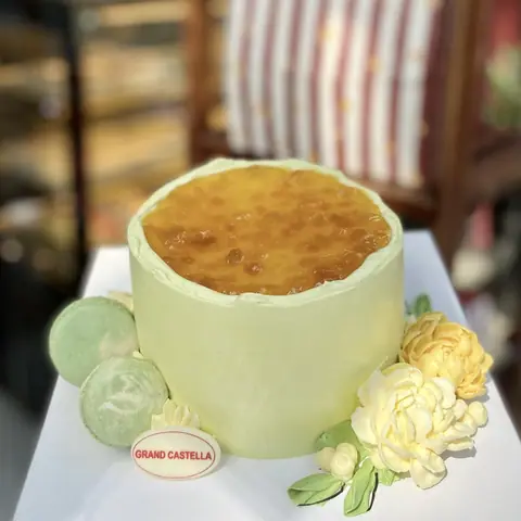 Hình bánh kem bơ Pháp Grand Castella 681