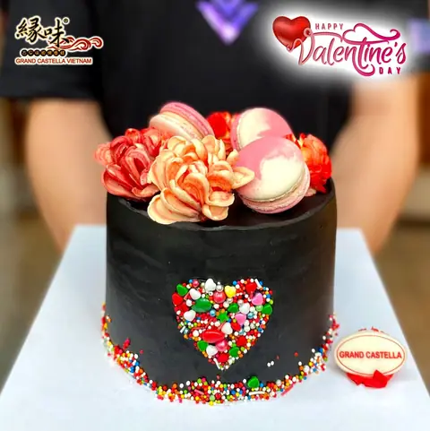 Hình bánh kem bơ Pháp Grand Castella 675