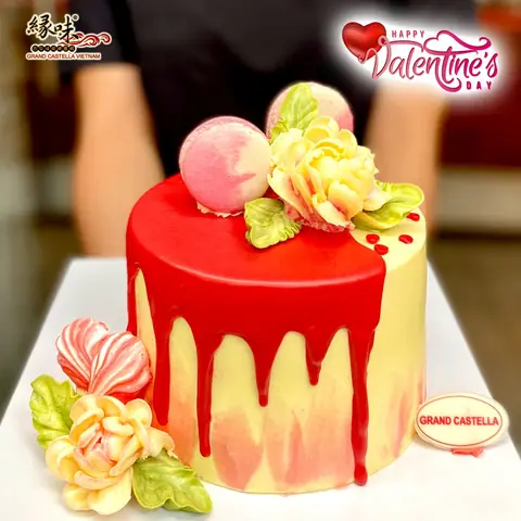 Hình bánh kem bơ Pháp Grand Castella 674