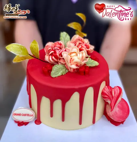 Hình bánh kem bơ Pháp Grand Castella 673
