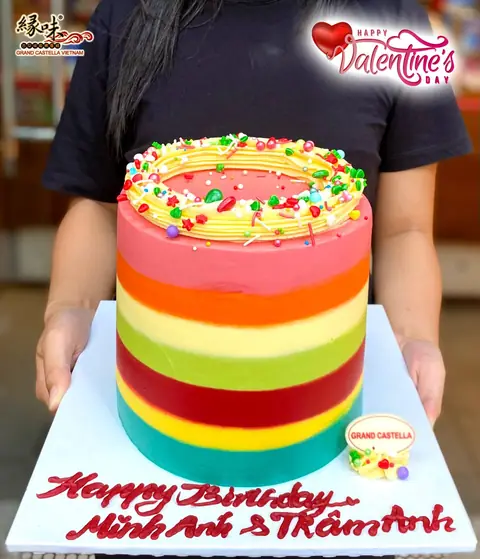Hình bánh kem bơ Pháp Grand Castella 672