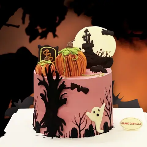 Hình bánh kem bơ Pháp Grand Castella 154