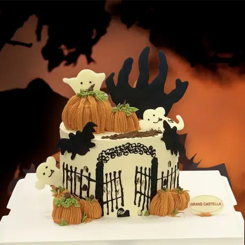 Hình bánh kem bơ Pháp Grand Castella 153