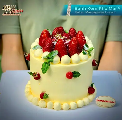 Grand Castella ra mắt BÁNH KEM PHO MAI Ý – Italian Mascarpone Cream – ảnh 5