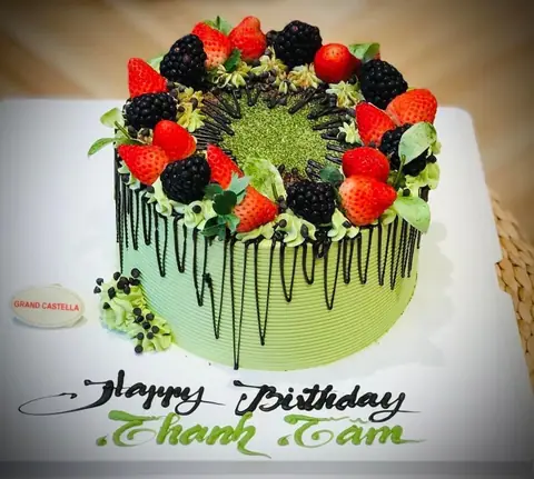 Hình bánh kem bơ Pháp Grand Castella 803