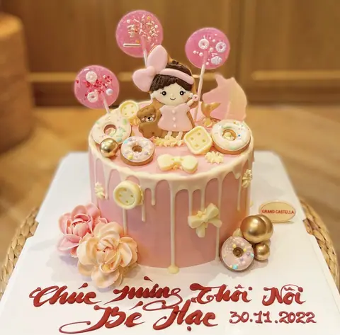 Hình bánh kem bơ Pháp Grand Castella 781