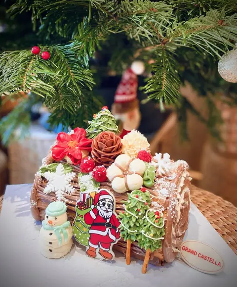 Bánh Kem Bơ Pháp Sinh Nhật Giáng Sinh – Noel BKB221