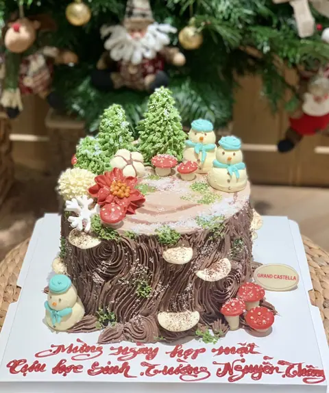 Hình bánh kem bơ Pháp Grand Castella 769