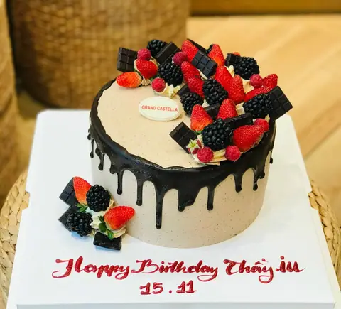 Hình bánh kem bơ Pháp Grand Castella 758