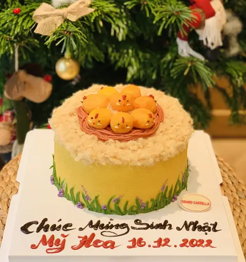 Hình bánh kem bơ Pháp Grand Castella 753