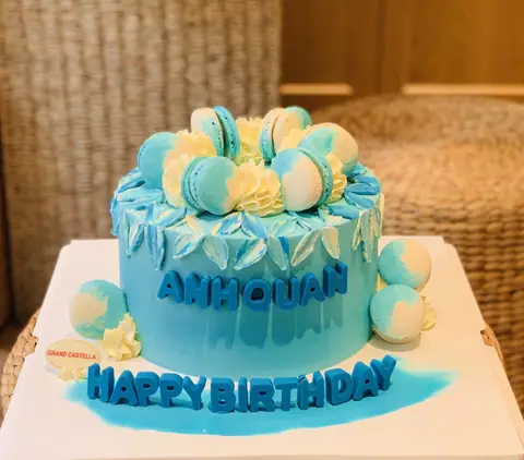 Hình bánh kem bơ Pháp Grand Castella 752
