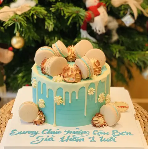 Hình bánh kem bơ Pháp Grand Castella 755
