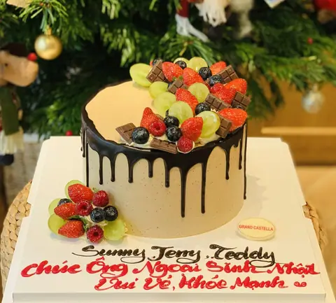 Hình bánh kem bơ Pháp Grand Castella 751