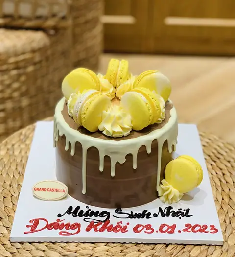 Hình bánh kem bơ Pháp Grand Castella 61