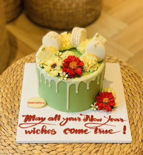 Hình bánh kem bơ Pháp Grand Castella 60