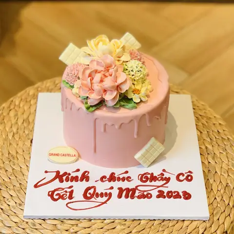 Hình bánh kem bơ Pháp Grand Castella 58