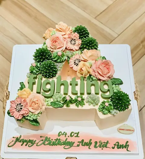 Hình bánh kem bơ Pháp Grand Castella 146